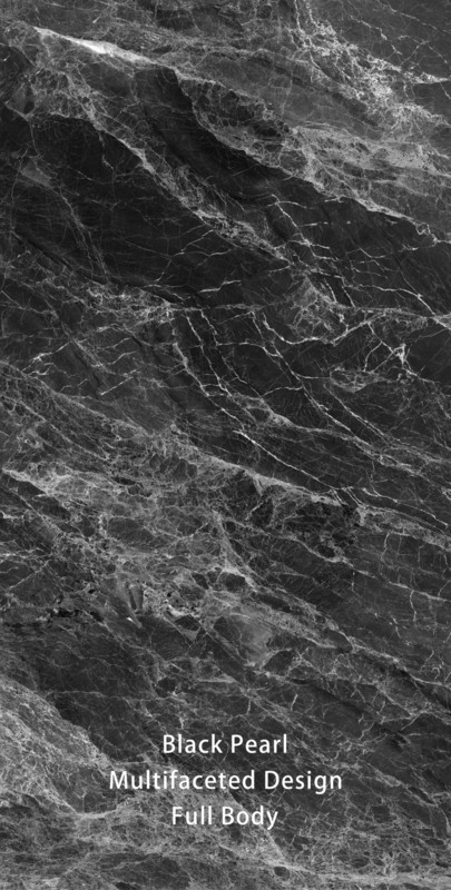 3D-каменная имитация современная черная блестящая фарфоровая плитка 600x1200 мм для комнаты наружные полы