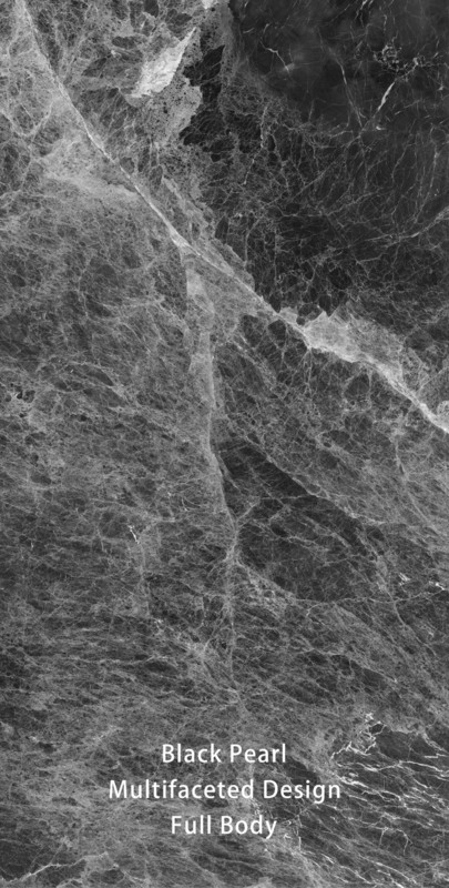 3D-каменная имитация современная черная блестящая фарфоровая плитка 600x1200 мм для комнаты наружные полы